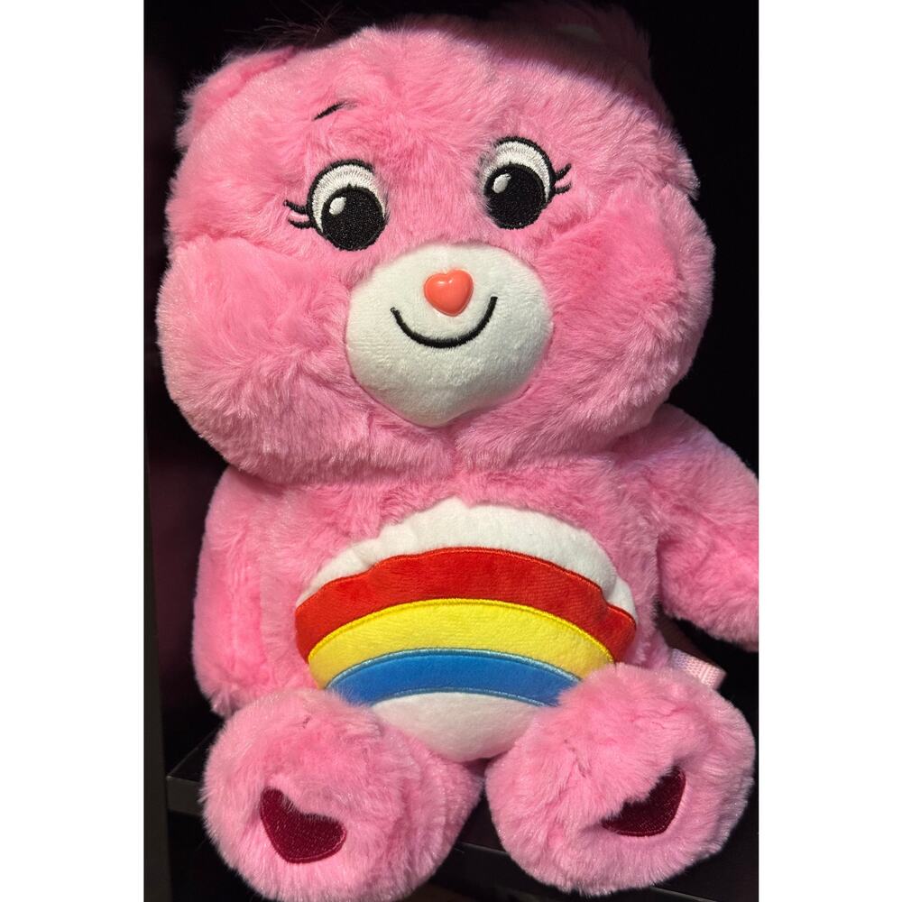 Care bear plush backpack NWT
